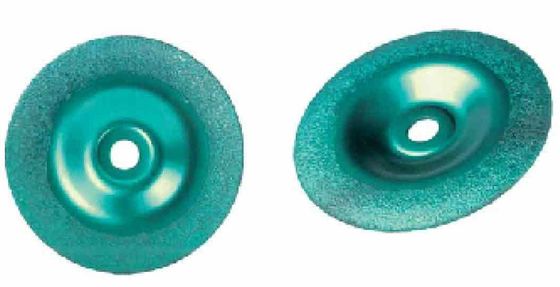 다이아몬드를 부수는 125MM 150MM 진공 납땜 다이아몬드 금속은 휠을 잘랐습니다